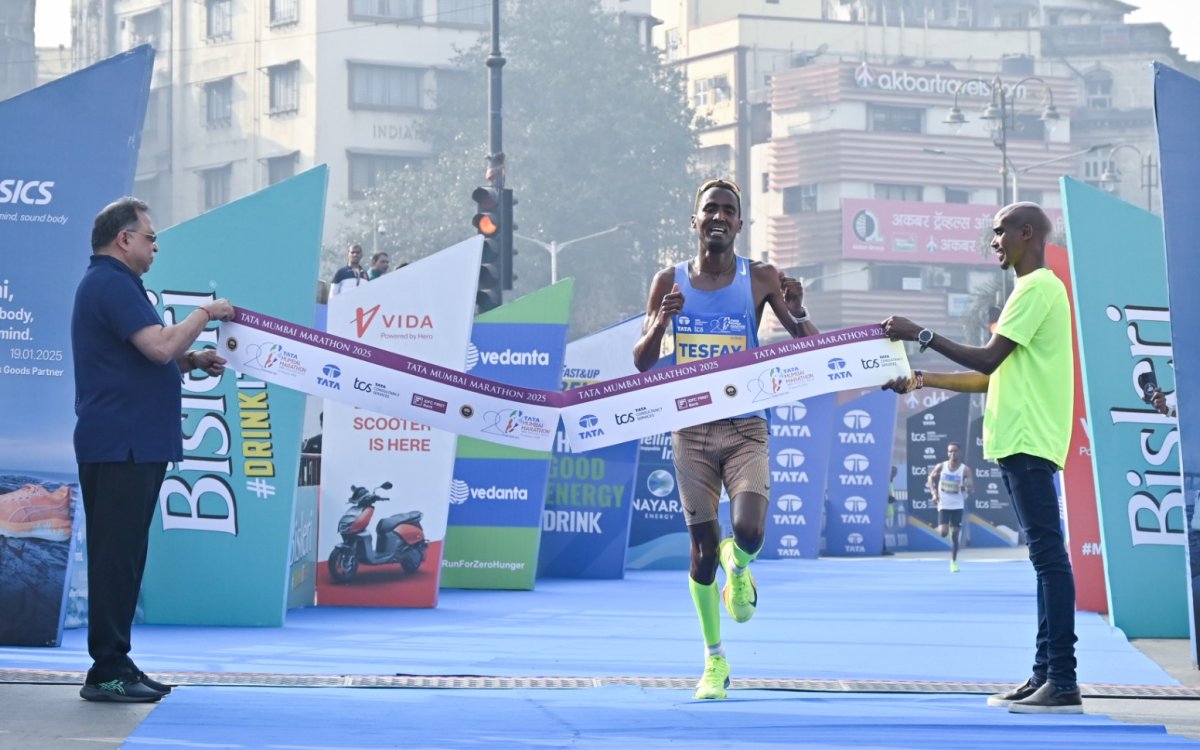 Mumbai Marathon: Berhane Tesfay, Joyce Chepkemoi Tele Bag Titles