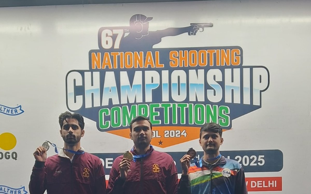 National Shooting C Ship: Varun Tomar Double Highlights Men’s Air Pistol Day