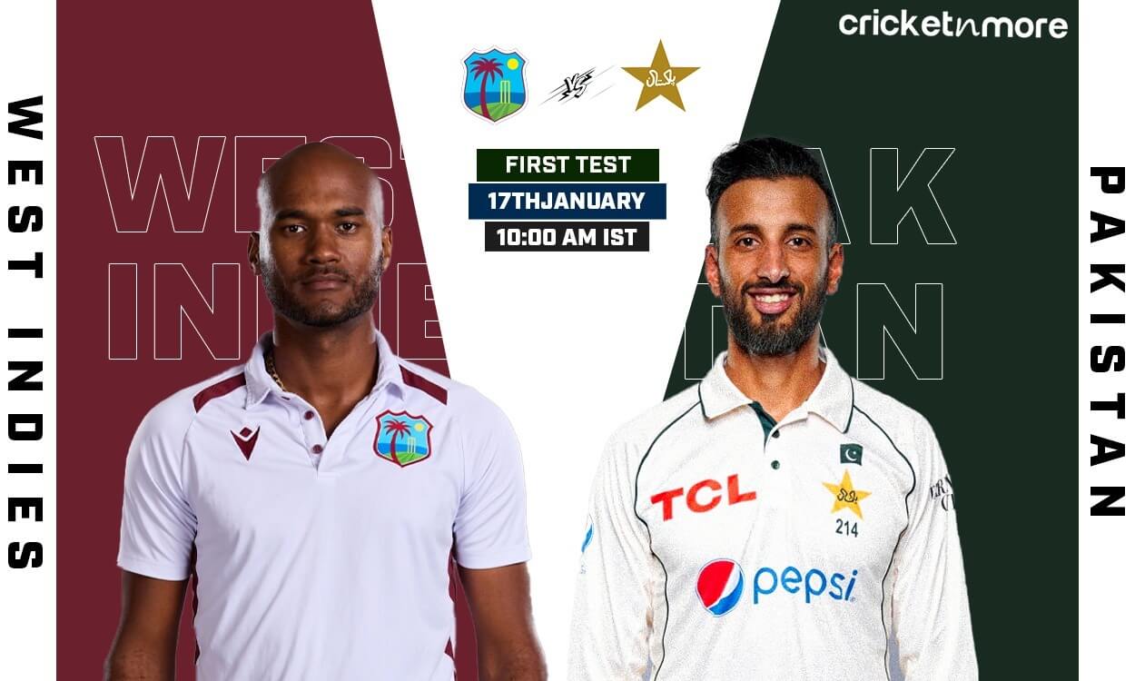 PAK vs WI Dream11 Prediction 1st Test, West Indies tour of Pakistan 2025