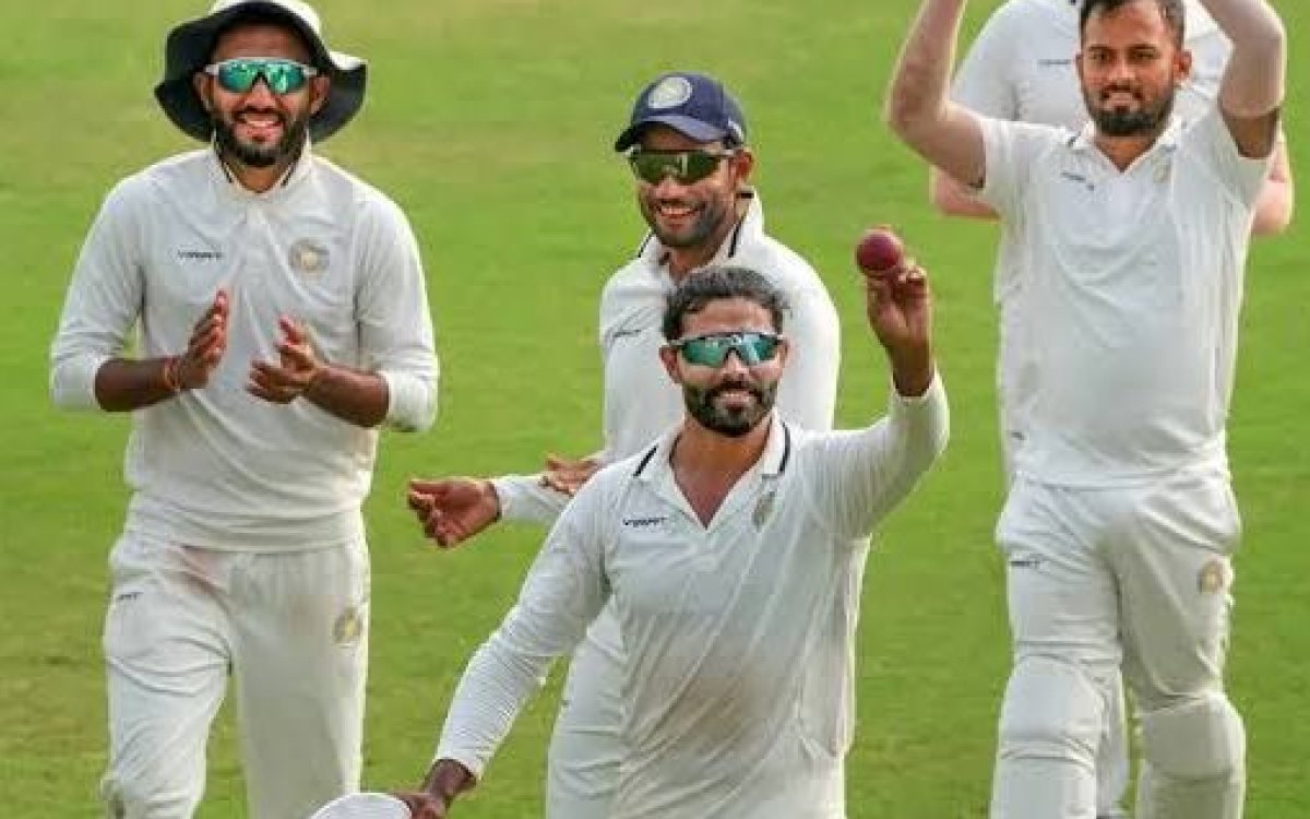 Ranji Trophy: Jadeja takes five while batters flounder on return to domestic red-ball cricket