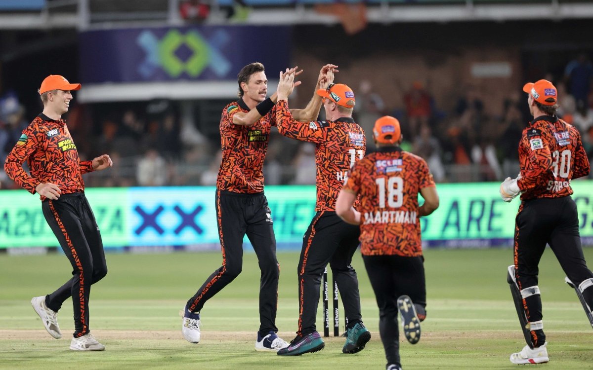 SA 20: Sunrisers Register Third Successive Bonus Point Win