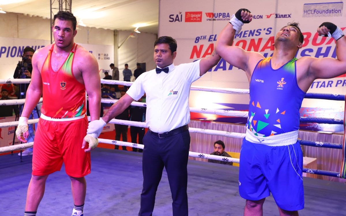 Sachin, Lakshya Lead SSCB To Semifinals Of Men s Boxing Nationals