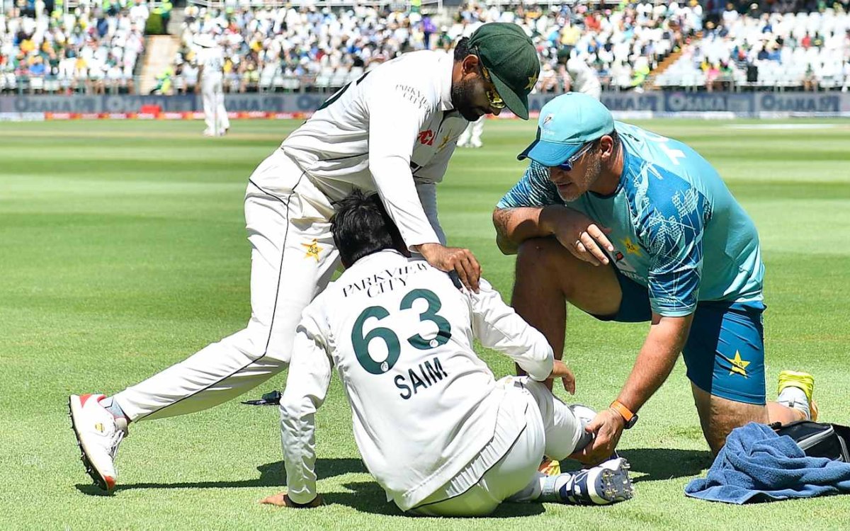 Saim Ayub Ruled Out For Six Weeks With Ankle Fracture