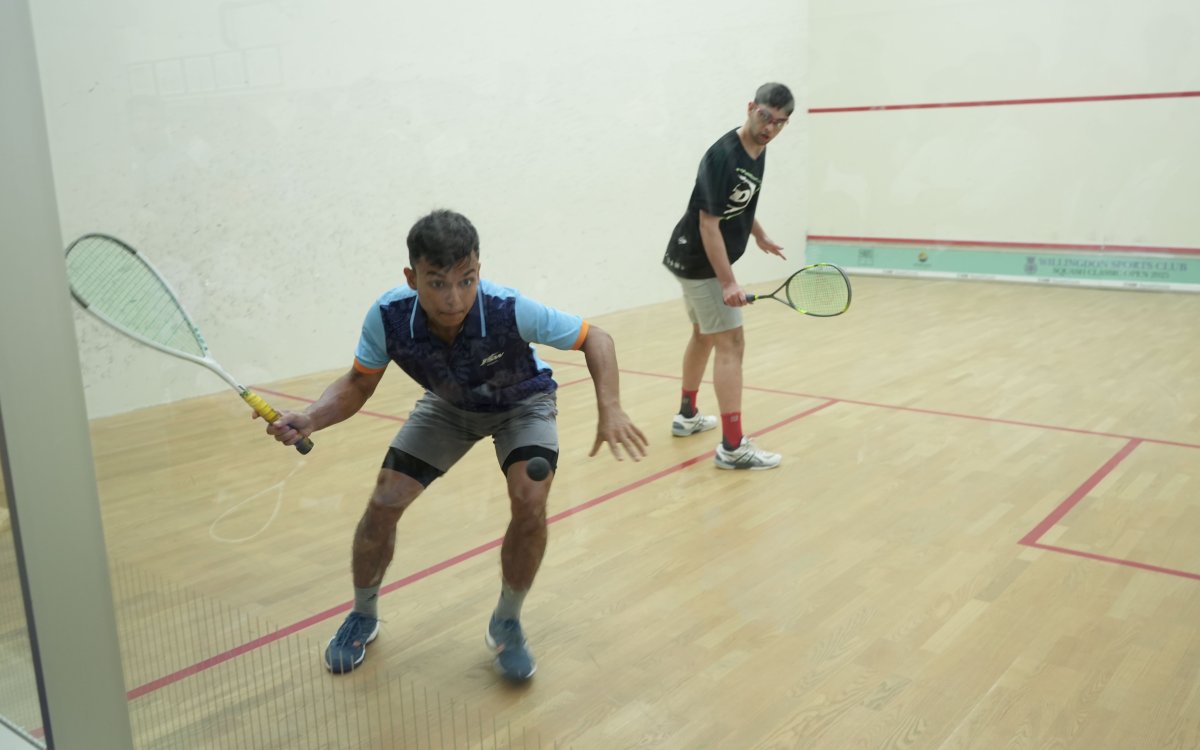 Suraj Chand continues good form; Patel upsets Rana in Willingdon Club Squash Classic Open