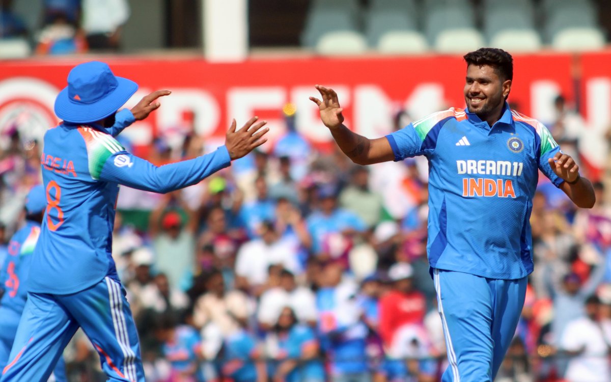 1st ODI: Rana, Jadeja claim three each as India bowl out England for 248