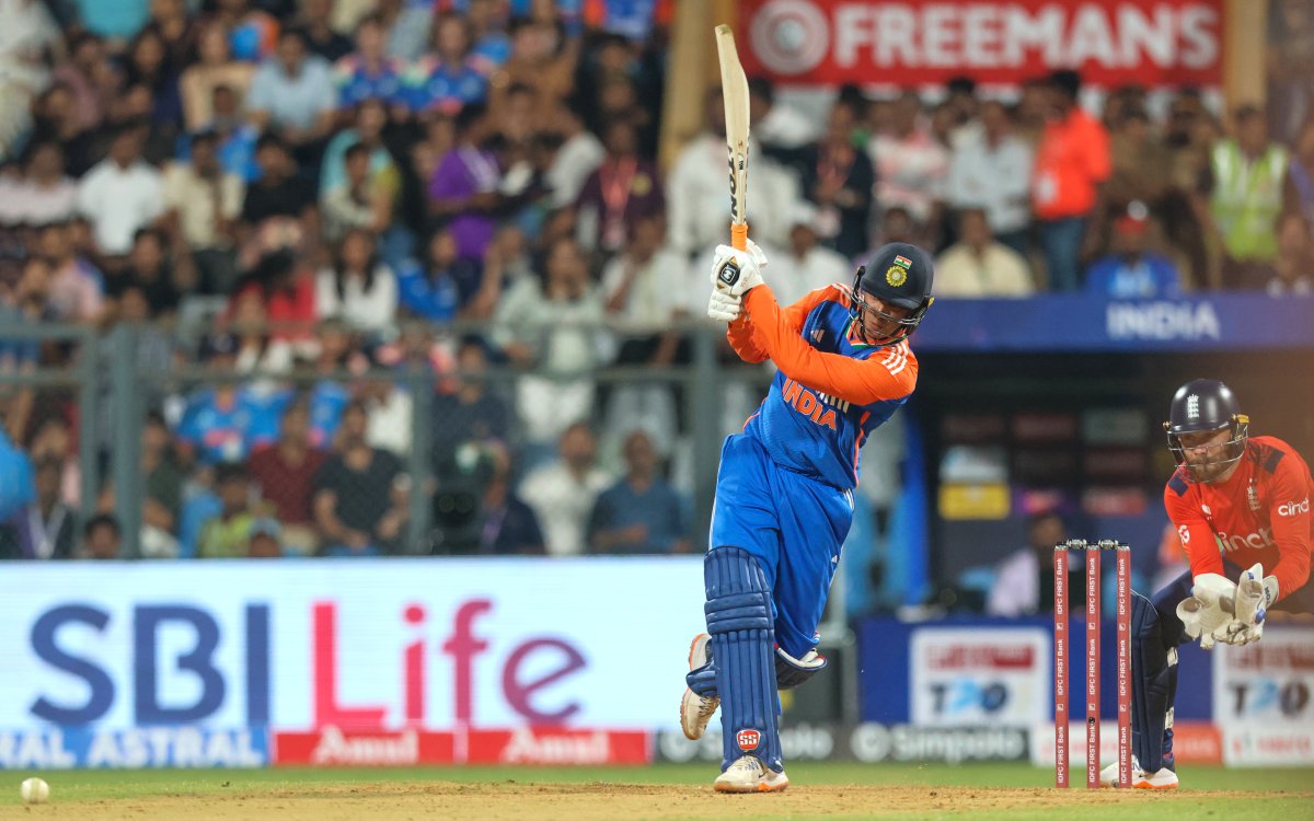 5th T20I: Abhishek Sharma blazes second-fastest T20I century for India