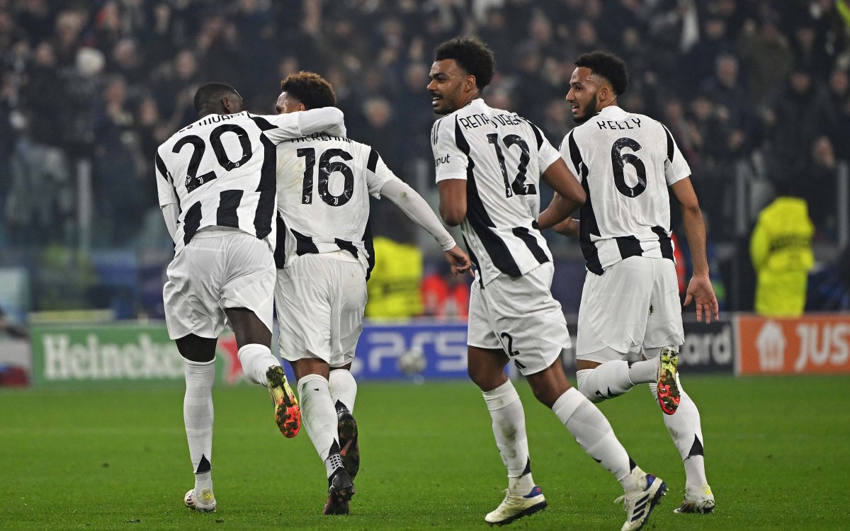 Champions League: Juventus beat PSV, PSG down Brest in play-off first leg