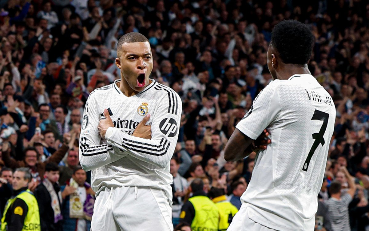 Champions League: Mbappe's hat-trick powers holders Real Madrid into last-16