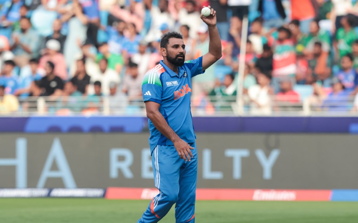 Champions Trophy: Shami Becomes Fastest Indian Bowler To Reach 200 ODI Wickets