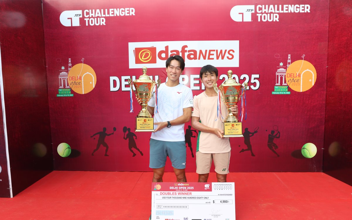 Delhi Open 2025: Unseeded Japanese duo Imamura/Noguchi claim doubles title