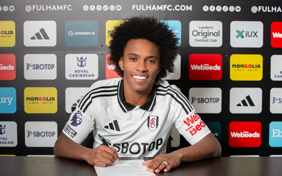 Fulham Re-sign Willian As Free Agent