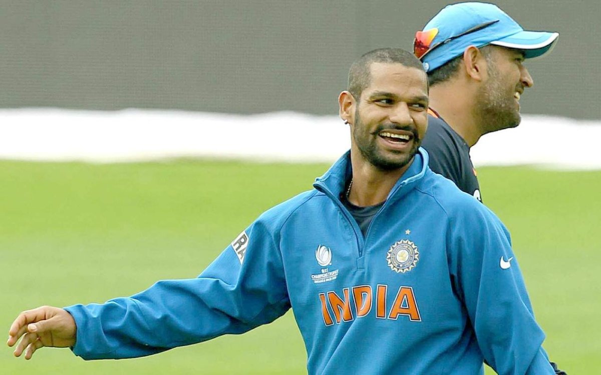 Grateful for victories shared with Mahi bhai that created history: Shikhar Dhawan