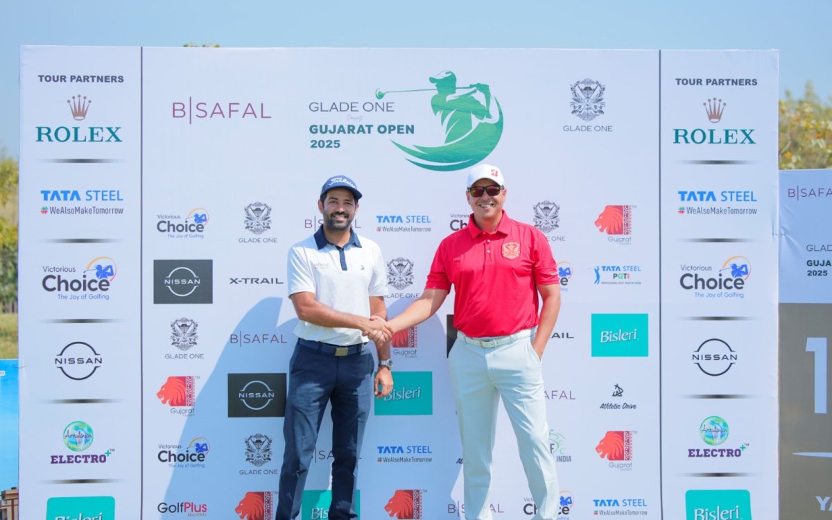 Gujarat Open Golf Championship 2025 begins in Ahmedabad