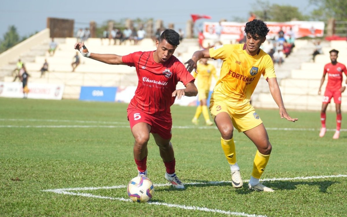 I-League 2024-25: SC Bengaluru hold Churchill Brothers to 1-1 draw at home