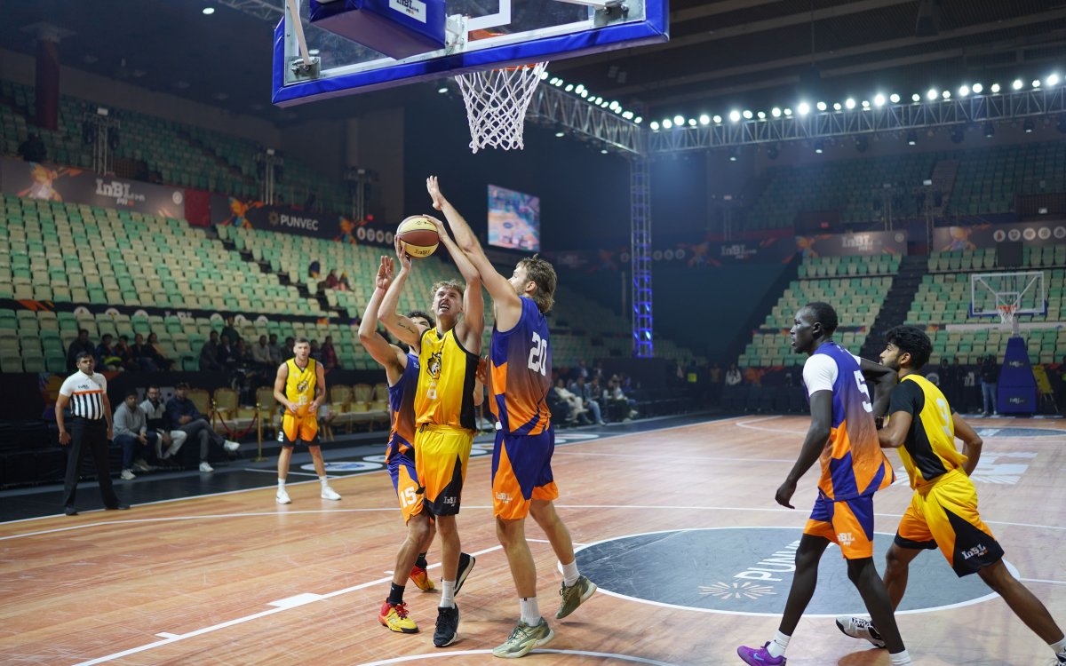 InBL Pro U25 2025: Hyderabad Falcons score dominating win over Gujarat Stallions