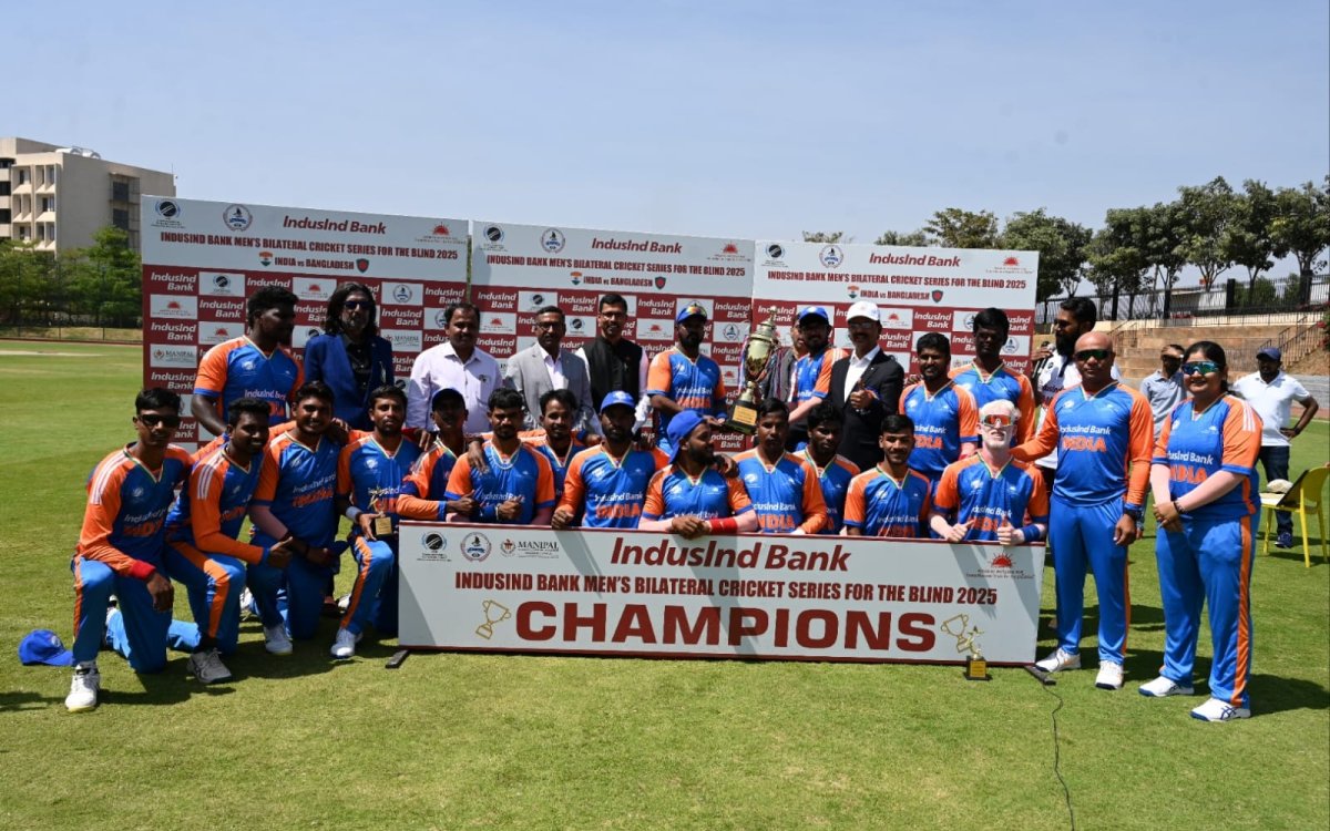 India clinch Men’s Bilateral T20 Series for the Blind after Bangladesh secure consolation win