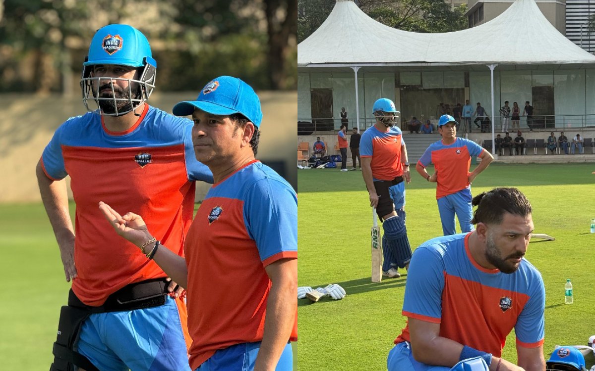 It Feels Like Stepping Back In Time: Sachin, Yuvraj Reunite After Decade Ahead Of IML Opener