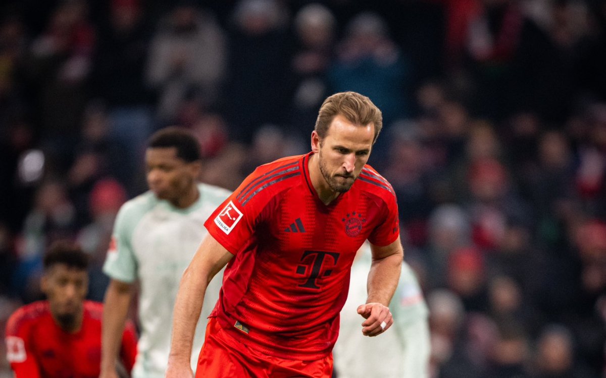 Kane powers Bayern past Bremen in Bundesliga