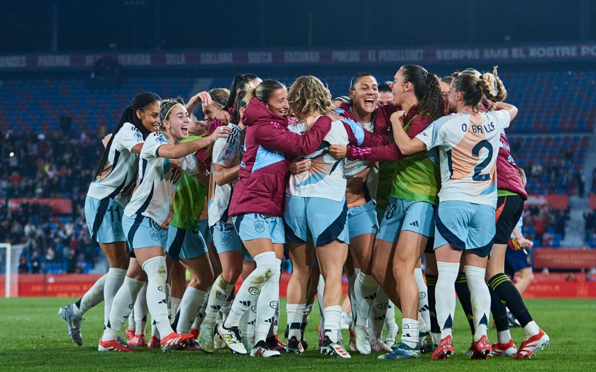 Late goals give Spain win in Women's Nations League