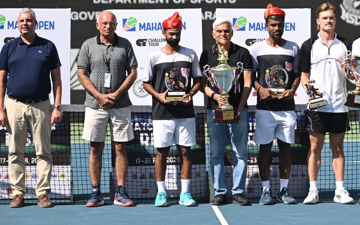 Maha Open ATP Challenger: India s Jeevan/Prashanth Bag Doubles Crown