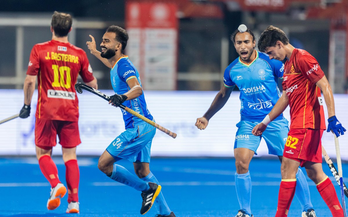 Men's Pro League: Spain hand India 3-1 loss in opening match