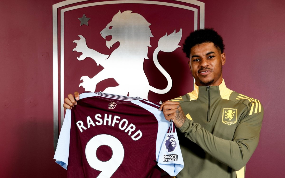 Unai Emery ‘very happy’ with Marcus Rashford’s arrival at Aston Villa