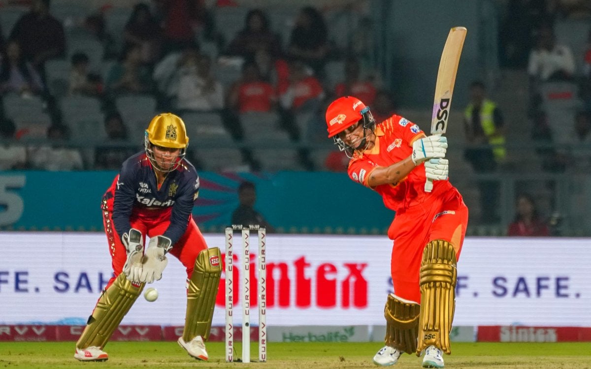 WPL 2025: Captain Garnder’s Blitz Helps Gujarat Giants Set RCB Daunting Target In Opener