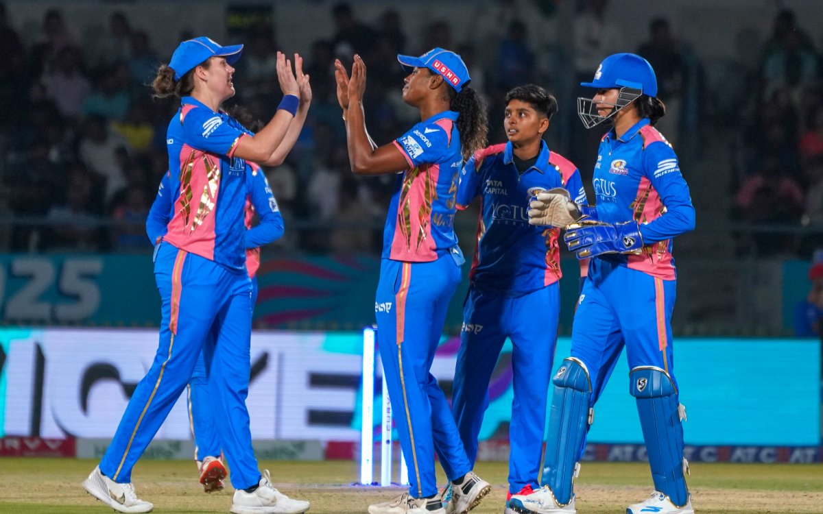 WPL 2025: Mumbai Indians Dominate With Ball As Gujarat Giants Fold For 120