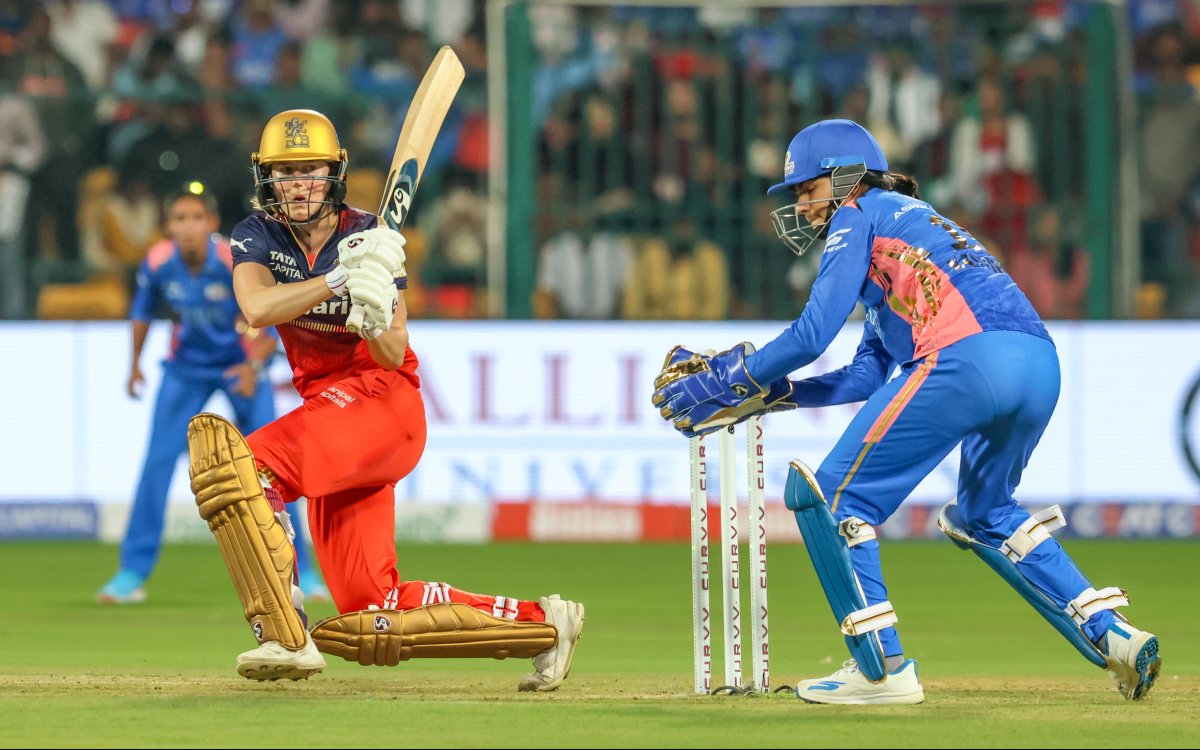 WPL 2025: Perry To The Rescue Again As RCB Set MI 168-run Target