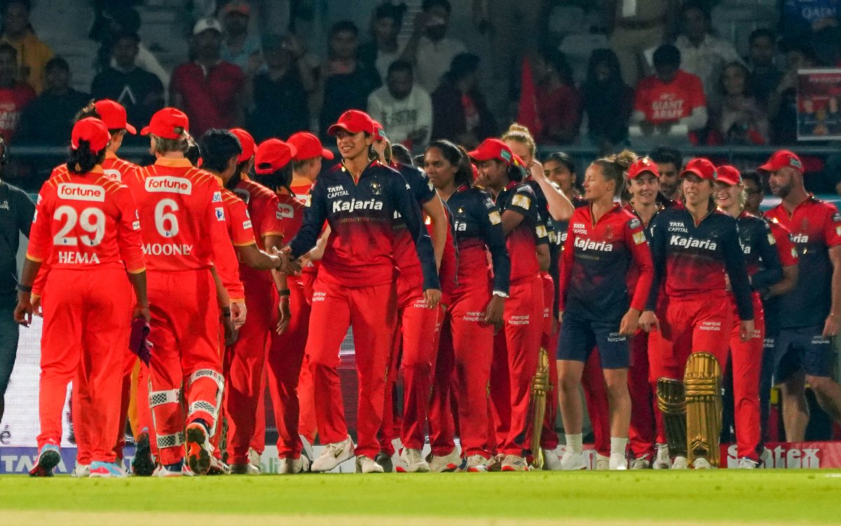 WPL 2025: Smriti Lauds RCB’s Middle-order Fireworks In Opener