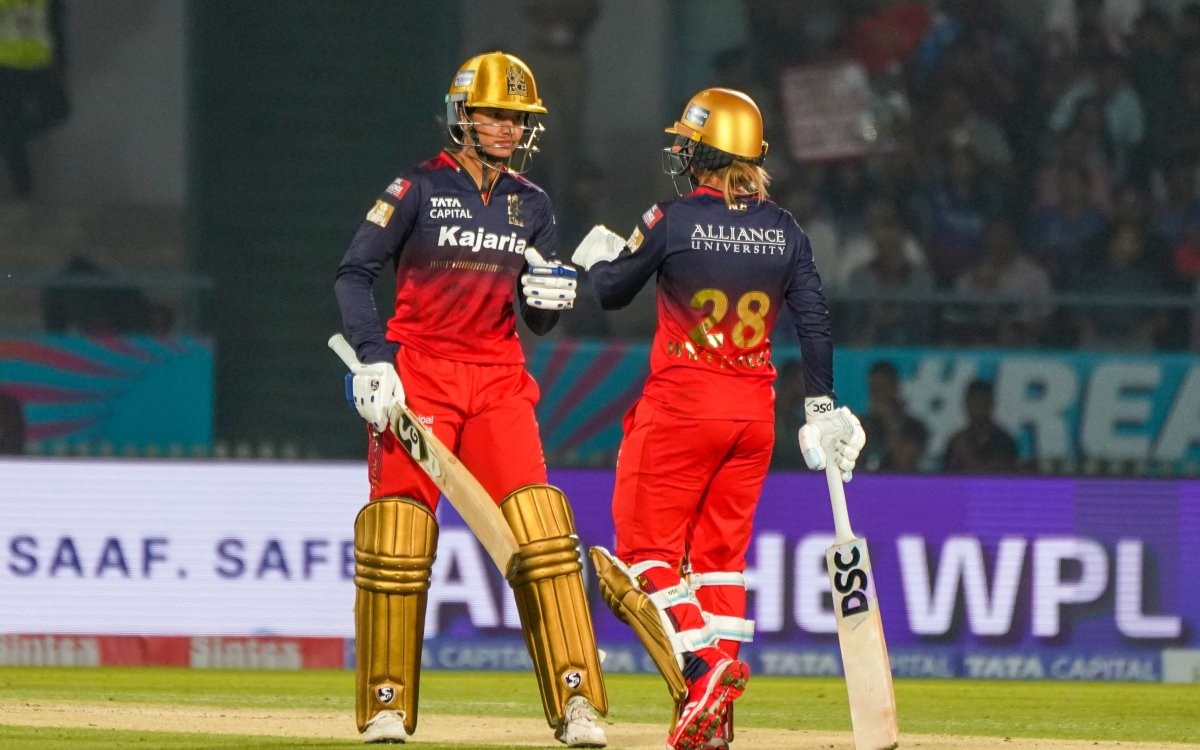 WPL 2025: Smriti Mandhana Hits A Fantastic 81 As RCB Thrash DC By Eight Wickets