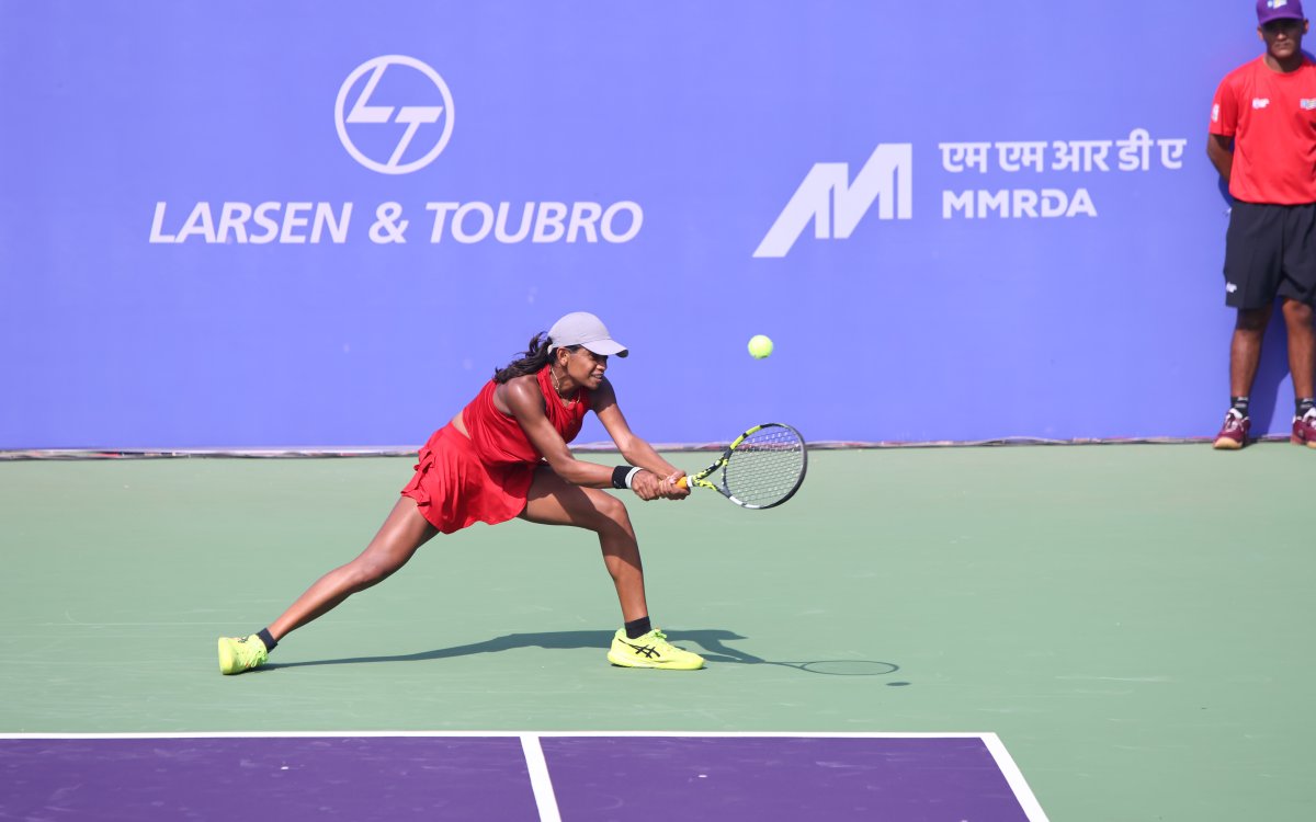 WTA Mumbai Open: Maaya Rajeshwaran, 15, Stuns Heurgo With A Commanding Win In Qualifiers