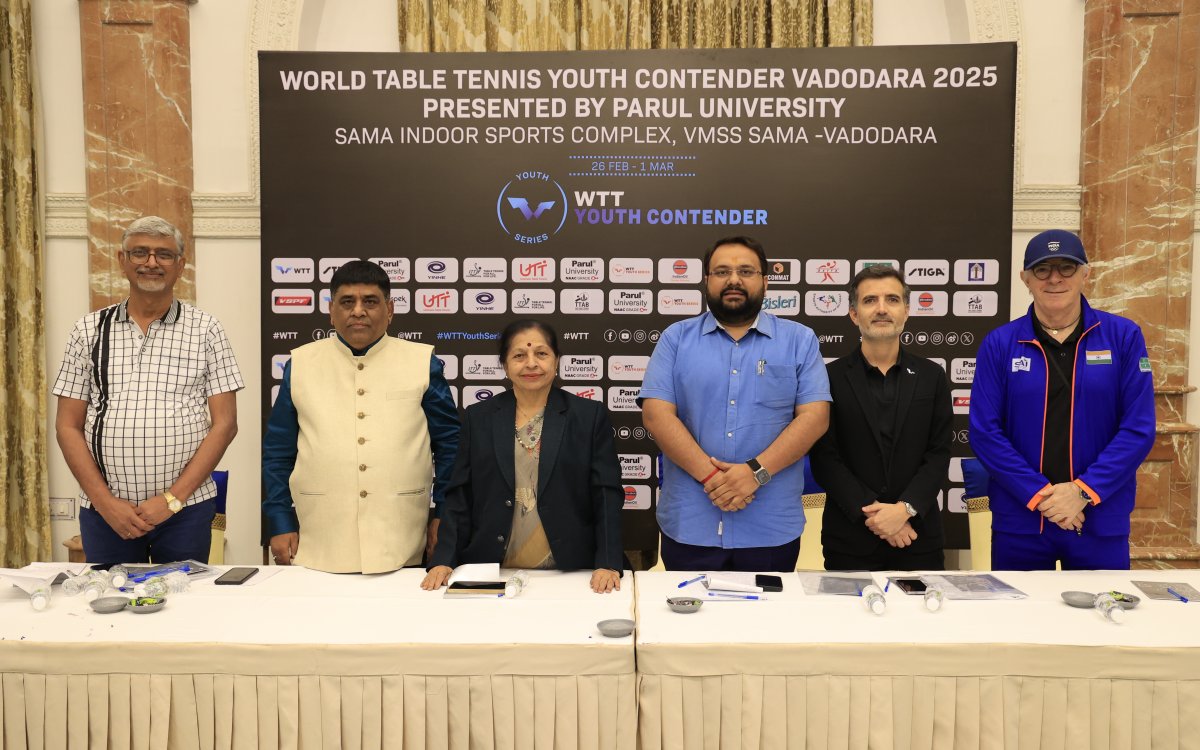 WTT Youth Contender to begin in Vadodara from Feb 25  