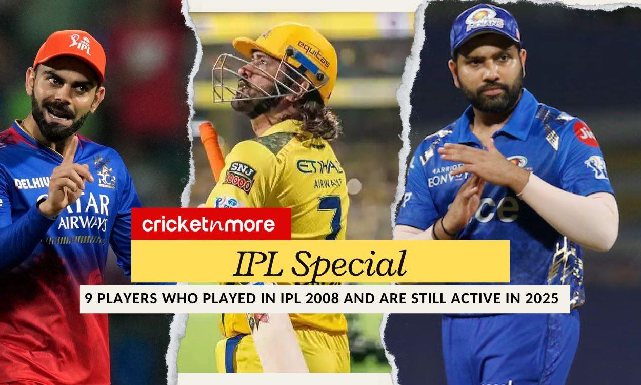 IPL Special: 9 Players Who Played in IPL 2008 and Are Still Active in 2025