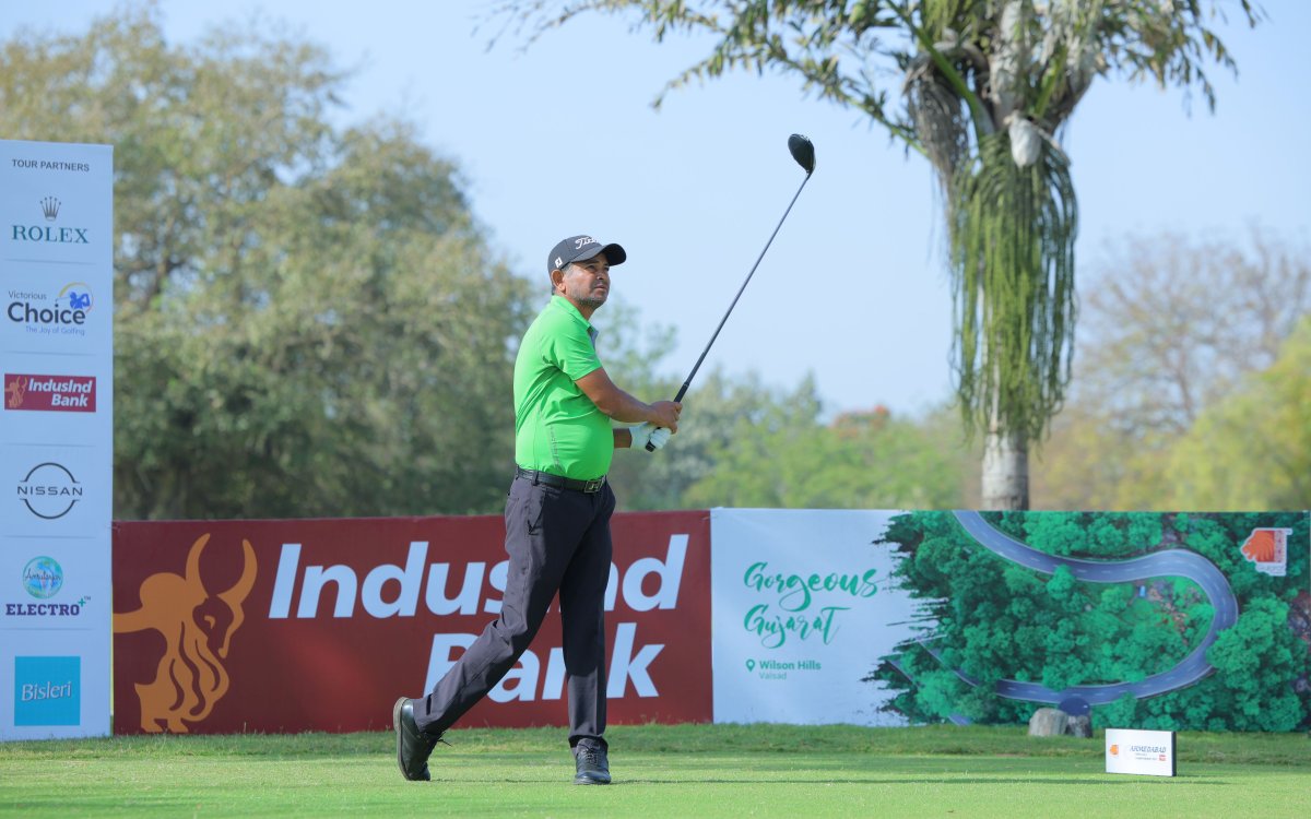 Ahmedabad Open Golf: Harendra Gupta Emerges Halfway Leader With Day’s Best 67