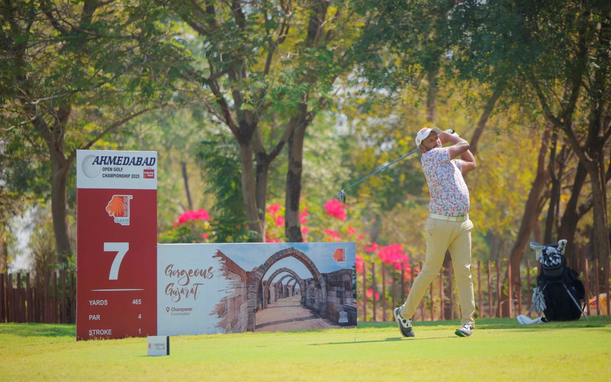 Ahmedabad Open Golf: Thangaraja Pulls Ahead Into An Imposing Five-shot Lead In Round 3