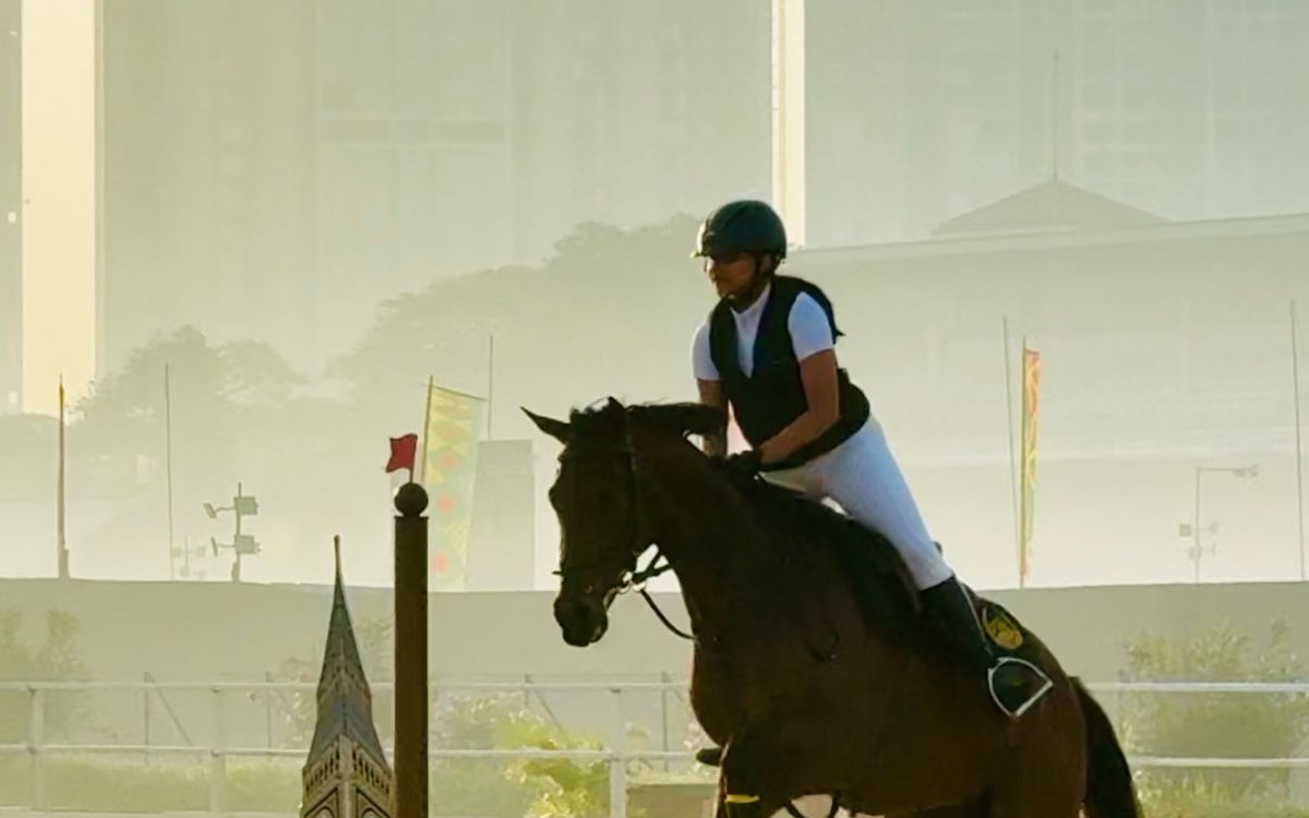 ARC's Ira Teny bags gold at Weekend Horse Show in showjumping