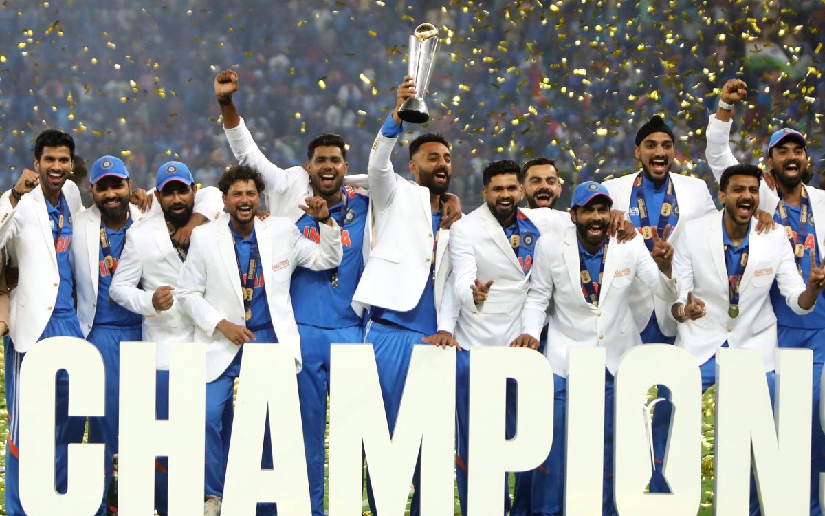 BCCI announce cash reward of Rs 58 cr for Champions Trophy-winning Indian team