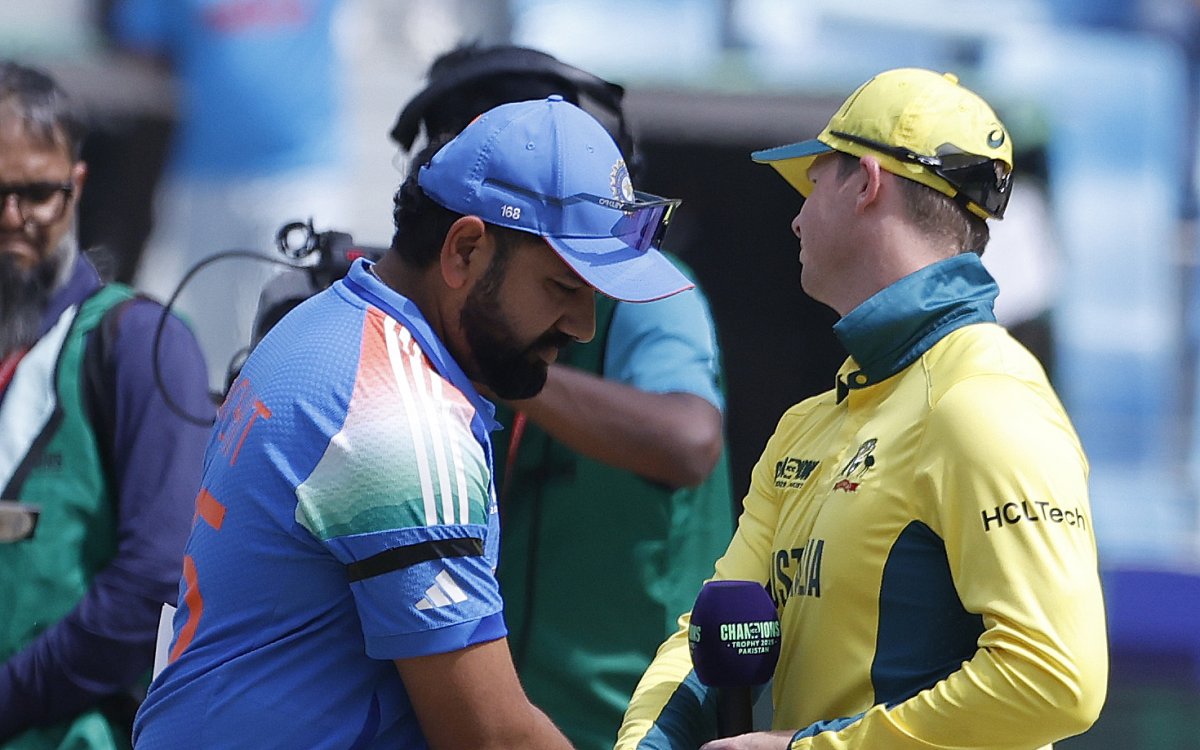 Champions Trophy: Australia Opt To Bat First Against Unchanged India In First Semi-final