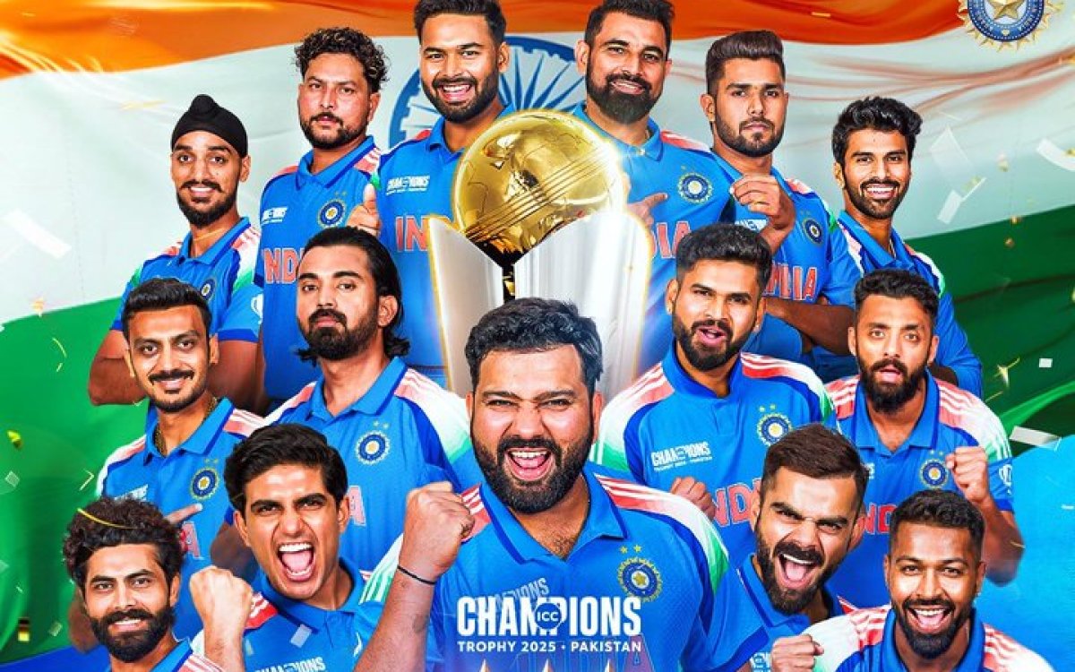 Champions Trophy: BJP Credits Rohit Sharma For Team India s Win, Takes Dig At Congress