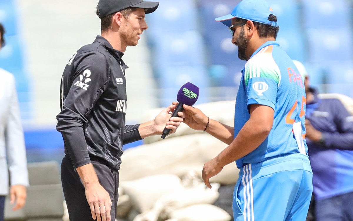 Champions Trophy: Smith Replaces Henry As NZ Opt To Bat Against Unchanged India