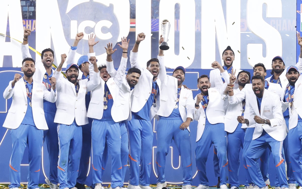 Champions Trophy: Spinners, Rohit And Rahul Carry Unbeaten India To Third Title Win (2nd Ld)