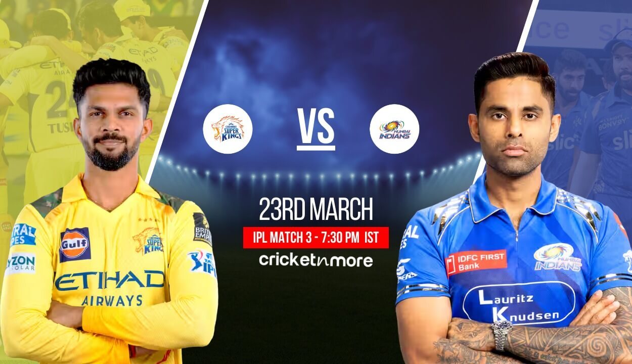 CSK vs MI Dream11 Prediction Match 3, IPL 2025