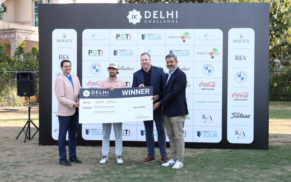 Delhi Challenge 2025: Vidal Wins Pulsating Playoff With Berry To Win Title