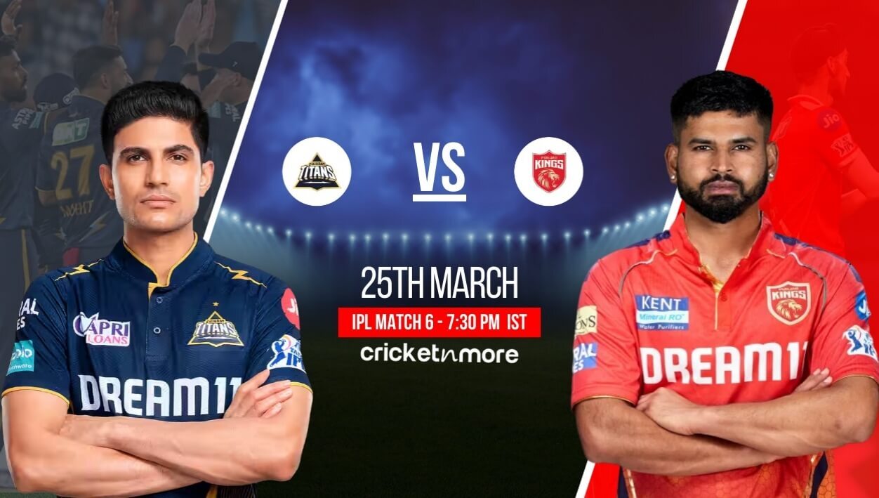 GT vs PBKS Dream11 Prediction Match 5, IPL 2025