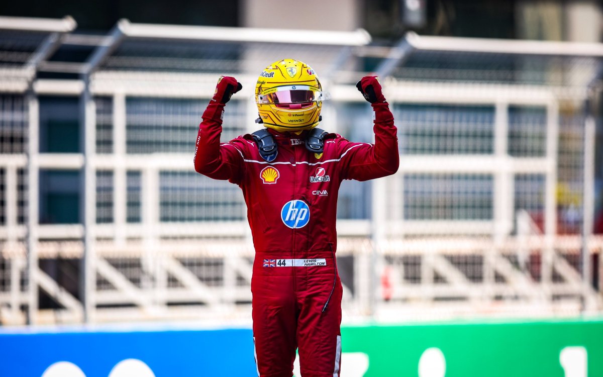 Hamilton wins Chinese GP Sprint to seal first triumph in Ferrari