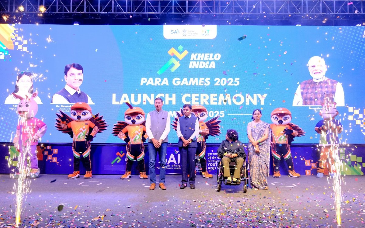 Khelo India Para Games 2025 anthem, mascot and logo launched in presence of Sports Min Mandaviya