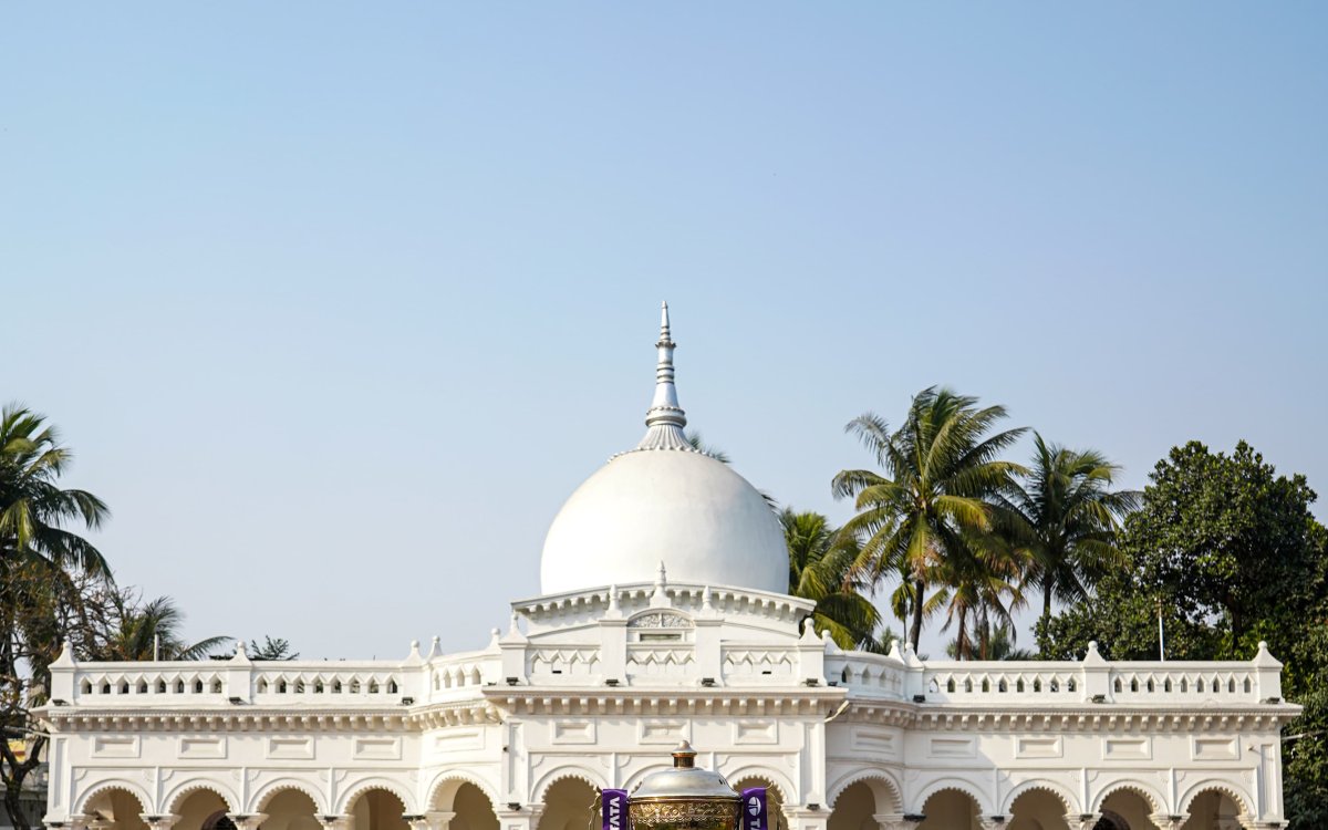 KKR's IPL 2024 Trophy Tour reaches Cooch Behar