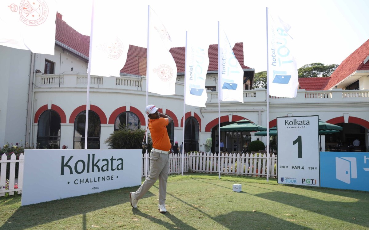 Kolkata Challenge golf: Chouhan in joint lead with Spaniard Quim Vidal on Day One