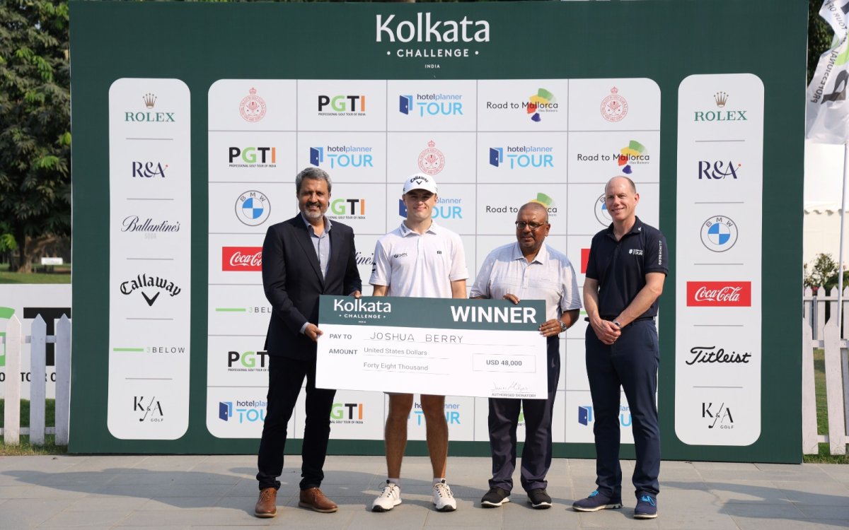 Kolkata Challenge Golf: England’s Joshua Berry Caps Dream Week With Playoff Victory